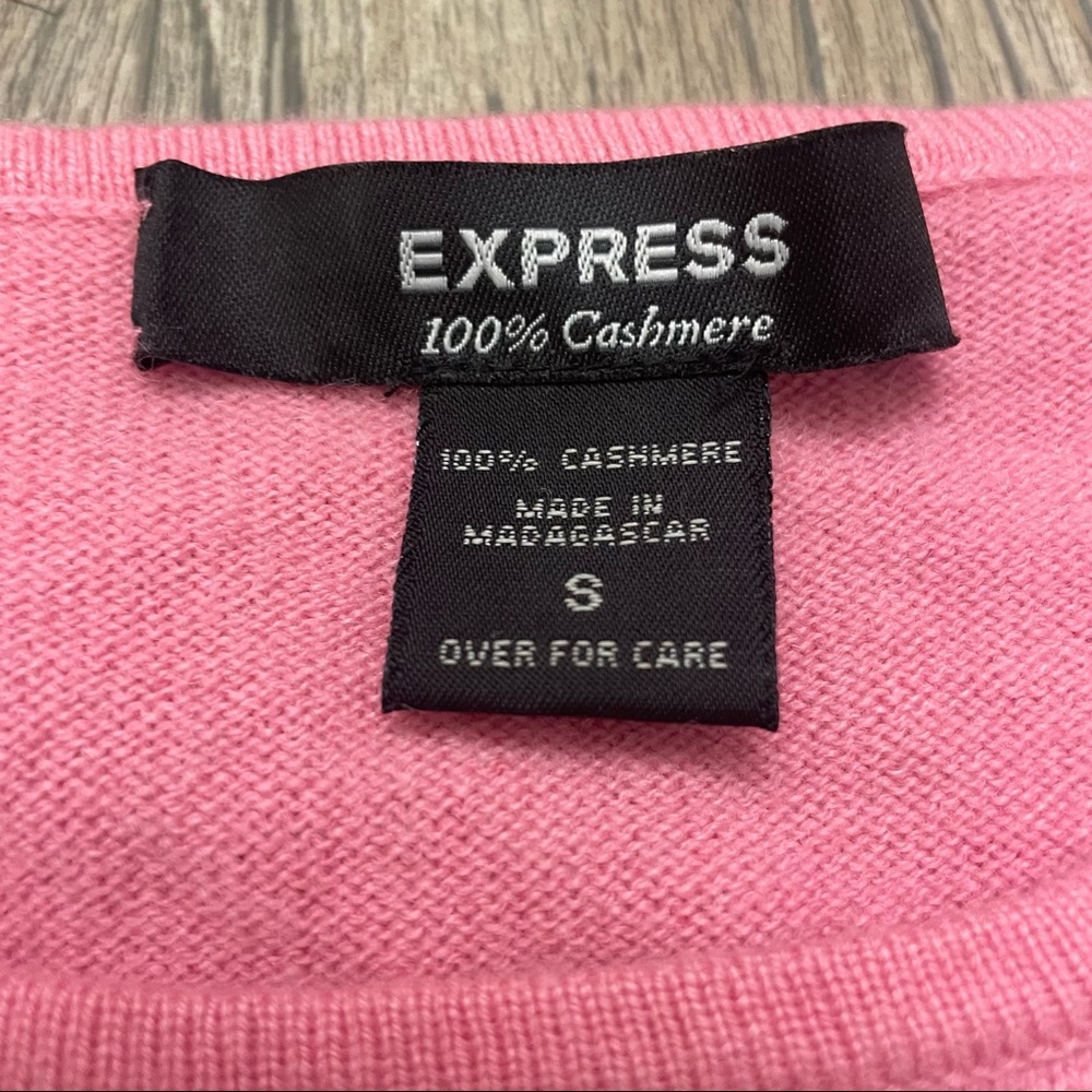 Pink Express Cashmere Top - Picture 3 of 5